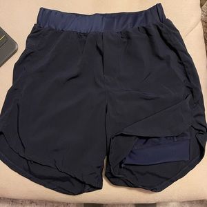 Mens lined running shorts
